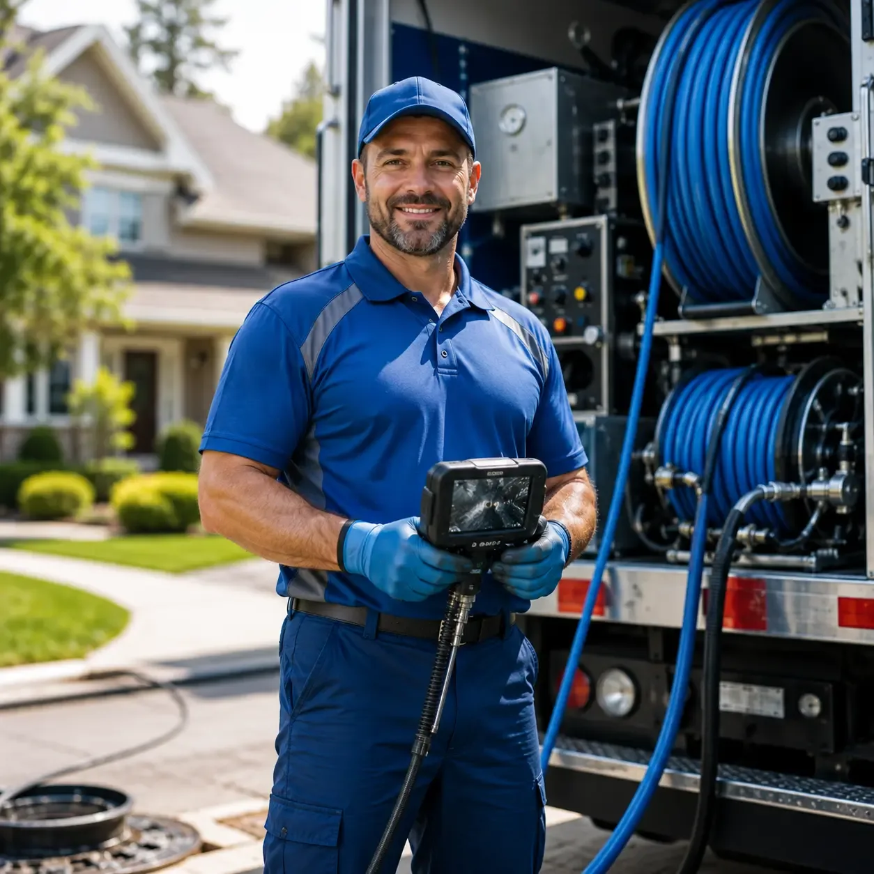 Local outdoor drain cleaning specialists in Walnut, MS